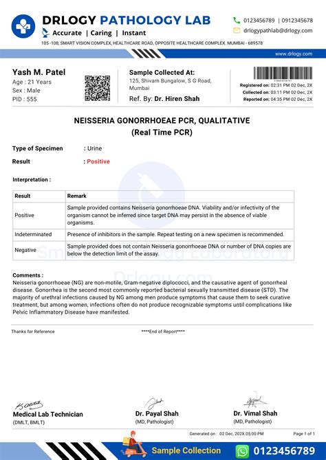 equivocal gonorrhea result|Understanding False Positive or False Negative STI Test .